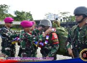 Usai 365 Hari Amankan Perbatasan Timur, Prajurit Purna Satgasmar PAM Puter XXVII Kembali ke Markas