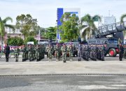 Salam Presisi, Prajurit Petarung Pasmar 3 Ikut Serta Dalam Upacara Peringatan HUT ke-79 Bhayangkara