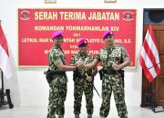 Tongkat Kepemimpinan Berganti, Danpasmar 3 Pimpin Sertijab Danyonmarhanlan XIV