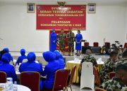Pasmar 3 Gelar Syukuran Sertijab Danyonmarhanlan XIV Dan Pelepasan Danyontaifib 3 Marinir