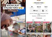 Viral Bocah di paksa Jilat Etalase kotor di Toko Aji Arto