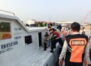 Polsek Kawasan Sunda Kelapa Polres Priok Laksanakan Pengamanan Wisata Kepulauan Seribu di Dermaga Kali Adem”