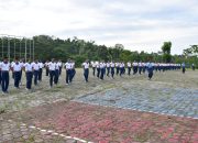 Energi Positif di Jumat Pagi, Prajurit Denmako Pasmar 3 Giatkan Olahraga Bersama