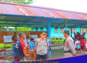 Kapolres Waropen Tinjau Pelaksanaan PSU Pilgub Papua, Situasi Aman Dan Kondusif