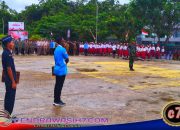 Upacara HUT ke-80 RI di PLBN Yetetkun, Anak-anak Sekolah di Perbatasan Ikut Kibarkan Merah Putih