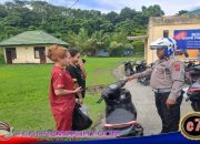 Kasat Lantas Polres Waropen Iptu. Novita Pimpinan KRYD, Jaring 29 Pelanggar