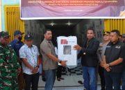 Polres Waropen Waropen Kawal Dan Tingkatkan Pengamanan, Logistik PSU Pilgub Papua 2024.