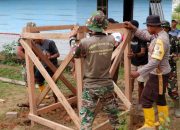 Tak Sekadar Bangun Tandon, TNI dan Warga Kamno Sari Satukan Tekad Wujudkan Harapan
