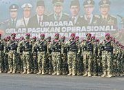 Langkah Tegap Menuju Valor, Danyonmarhanlan IX Ambon Latihan di Batujajar