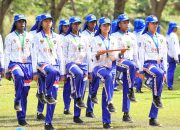 102 Paskibraka Papua Selatan Fokus Latihan Formasi, Siap Kibarkan Merah Putih di HUT RI ke-80