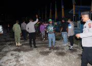 Cegah Keributan, Polres Mappi Gelar Razia Sajam di Pasar Malam dan Hiburan Rakyat
