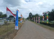 Sambut HUT ke-80 RI, Warga Kampung Makarti Jaya Gelar Doa Bersama dan Lomba Unik