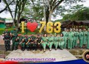 Pangdam Kasuari Kunker Ke Kodim 1806/Teluk Bintuni, Brigif 26/GP, dan Yonif 763/SBA “Bekerja untuk Kebaikan, Bukan Ketenaran”