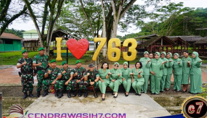 Pangdam Kasuari Kunker Ke Kodim 1806/Teluk Bintuni, Brigif 26/GP, dan Yonif 763/SBA “Bekerja untuk Kebaikan, Bukan Ketenaran”