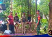 Babinsa Serui Galang Pemuda Imandoa Ciptakan Kampung Tertib dan Aman