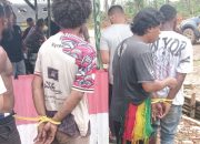 Tiga Warga Ditangkap Saat Sweeping Gabungan, Ganja Asal PNG Diamankan TNI di Boven Digoel