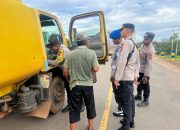 Cegah Kriminalitas, Polsek Elikobel Amankan 8 Sajam Saat Razia Cipta Kondisi