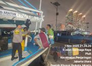 Bhabinkamtibmas Muara Angke Aipda Afandi, Berikan Imbauan Kamtibmas”