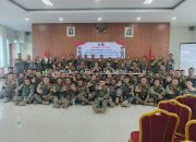 Kunjungan kerja kasat pol PP walikota jakarta Utara ke kecamatan Koja .