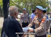 Sipropam Polres Priok, Gelar Jum’at Peduli Jumat Berkah, Berikan Makanan Dan Imbauan Kamtibmas”