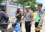 Operasi Zebra Polres Pelabuhan Priok, Polisi Tindak Pengendara Lawan Arus hingga Main HP di Jalan