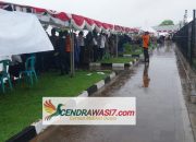Hujan Deras Gagalkan Upacara Puncak HUT ke-3 Papua Selatan di Merauke