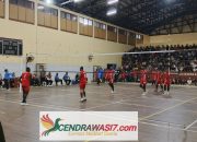 Dua Trofi Sekaligus! Tim Rajawali Lanud J.A. Dimara Kuasai Lapangan Voli Merauke