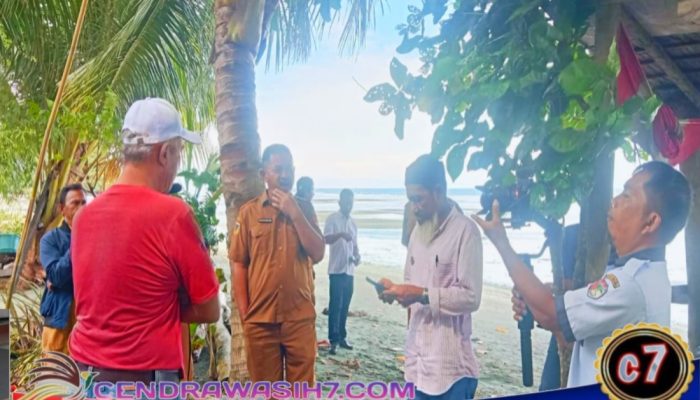 Kadis PUPR Touna Tinjau Lokasi Banjir Rob di Malotong dan Pantai Bailo