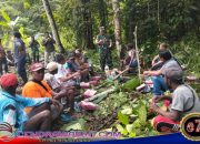 Syukuran dan Tradisi Adat Empat Suku Botawa Tandai Dimulainya Pembangunan Yon TP 860 di Waropen