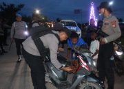 Patroli Diperketat, Polres Mappi Razia Sajam dan Awasi Titik Rawan