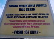 LahanViral Licin -Lahan Dul Serin Sebelahnya  Tetap Rapi dan Bukan Punya Pemerintah