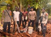 Cegah Gangguan Kamtibmas, Polsek Citak Mitak Gelar Operasi Miras