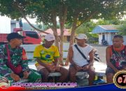 Babinsa Hadir di Tengah Pemuda Tarau, Bangun Sinergi Demi Lingkungan Kondusif