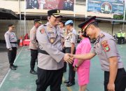 Upacara Kenaikan Pangkat Personel Polres Pelabuhan Tanjung Priok, Periode Januari 2026”