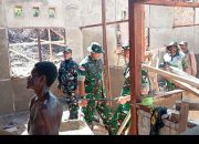 TMMD Ke-127 di Mappi Masuk Hari Ke-17, Plester Dinding hingga Sumur Dikebut