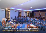 Lanud J.A. Dimara Gelar Skrining Kesehatan, Personel Jalani Cek Darah dan Deteksi Dini Penyakit