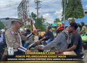 Fokus Pelanggaran Kasat Mata, Operasi Keselamatan Cartenz 2026 Jaring Puluhan Kendaraan  ‎