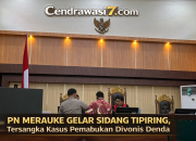 PN Merauke Gelar Sidang Tipiring, Tersangka Kasus Pemabukan Divonis Denda  ‎