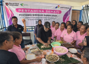 Pertamina Gandeng Papua Jungle Chef, Olah Keladi hingga Sayur Lilin Jadi Menu Cegah Stunting
