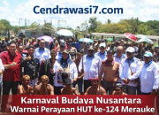 Karnaval Budaya Nusantara Warnai Perayaan HUT ke-124 Merauke  ‎
