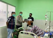 Pejabat Utama Polda Papua Barat Daya Jenguk Korban Penikaman di RSUD Sele Be Solu
