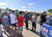 Balap Liar di Tanah Miring Dibubarkan Polisi, Pengendara Diberi Sanksi  ‎