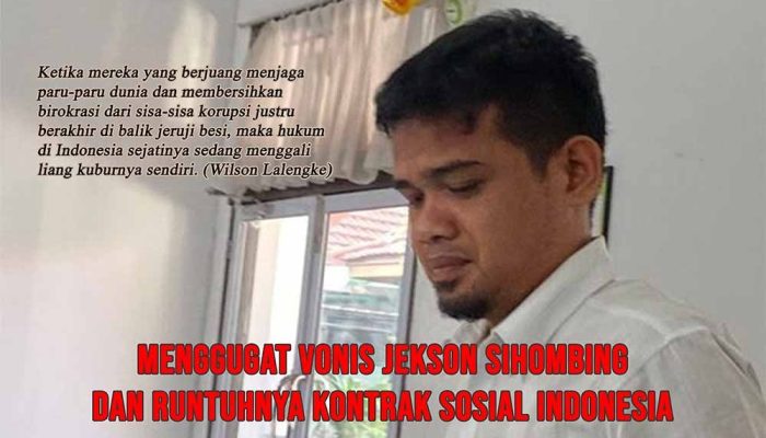 Hukum Mati di Ujung Palu Hakim: Menggugat Vonis Jekson Sihombing dan Runtuhnya Kontrak Sosial Indonesia