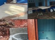 Satgas TMMD Percepat Pemasangan Keramik hingga Sumur Air Bersih di Kampung Yibin  ‎