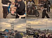 Ramadan Berbagi, PSHT Mappi Kembali Turun ke Jalan Bagikan Takjil