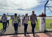 Sinergi Diperkuat, Kapolres Jemput Kepala BNNP Papua di Bandara Mopah