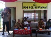 Hadirkan Rasa Aman, Polres Merauke Operasikan Pos Polisi Samkai  ‎