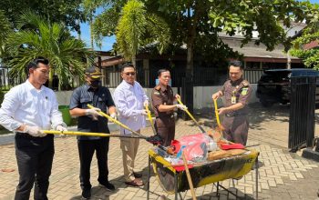 218 Barang Bukti Dimusnahkan Kejari Merauke, Sabu hingga Sajam Dilenyapkan