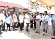 Perdana di Mappi, Program Makan Bergizi Gratis Disalurkan ke Siswa SMK Negeri 1 Obaa