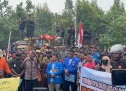 Aksi Tolak Kapal Trawl di Merauke, Polisi Kawal Ketat Ratusan Nelayan Sampaikan Aspirasi